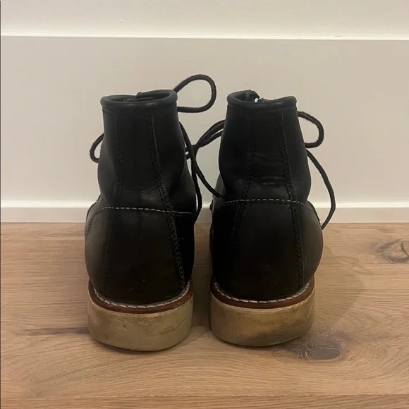Red Wing Shoes Black Leather Women’s Boots - Picture 4 of 7